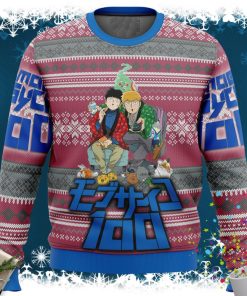 Mob Psycho 100 Alt Ugly Christmas Sweater Mob Psycho 100 Alt Ugly Christmas Sweater