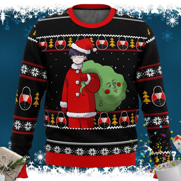Mob Psycho 100 Santa Ugly Christmas Sweater
