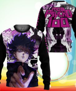 Mob Psycho 100 Sweatshirt Shigeo Kageyama Anime 3D Printed Sweaters