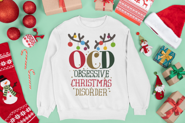 I Have OCD Shirt, Obsessive Christmas Disorder Shirt, Funny Christmas Shirt, Christmas Gift, Obsessive Christmas Disorder Tshirt