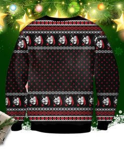 Money Heist Ugly Christmas Sweatshirt