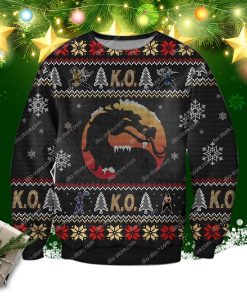 Mortal Kombat Game 3d Print Ugly Christmas Sweatshirt Mortal Kombat Game 3d Print Ugly Christmas Sweatshirt