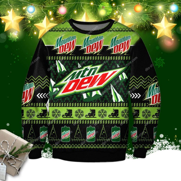 Mountain Drew Ugly Christmas Sweater, Sweatshirt