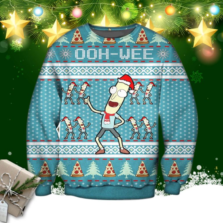 Mr. Poopy Butthole Knitting Pattern 3d Print Ugly Sweater