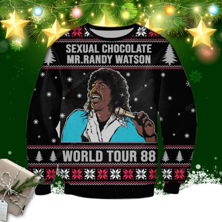 Mr. Randy Watson Knitting Pattern 3d Print Ugly Sweater