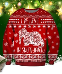 Mr. Snuffleupagus 3d Print Ugly Christmas Sweater