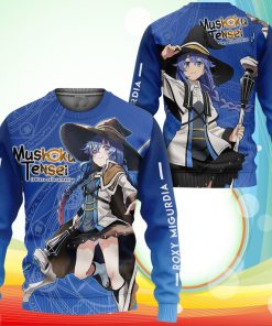 Mushoku Tensei Roxy Migurdia Sweatshirt Anime 3D Printed Sweaters Mushoku Tensei Roxy Migurdia Sweatshirt Anime 3D Printed Sweaters