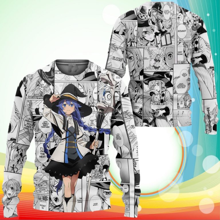 Mushoku Tensei Roxy Migurdia Sweatshirt Manga Mix Anime 3D Printed Sweaters
