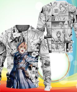 Mushoku Tensei Rudeus Greyrat Sweatshirt Manga Mix Anime 3D Printed Sweaters
