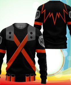 Musketeer Katsuki Bakugo Shirt My Hero Academia Anime Sweatshirt