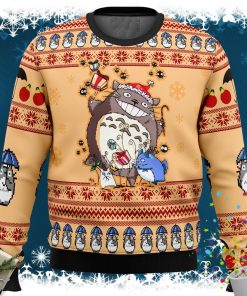 My Neighbor Totoro alt Ugly Christmas Sweater