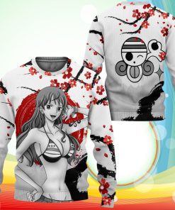 Nami Sweatshirt Japan Style One Piece Anime 3D Printed Sweater
