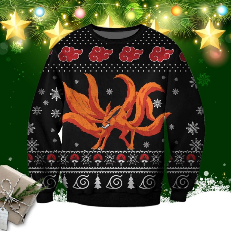 Naruto & Kurama Ugly Christmas Sweatshirt