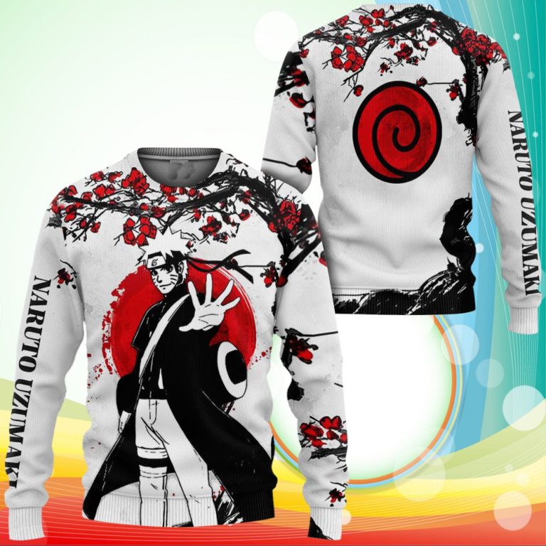 Naruto Sweatshirt Japan Style Naruto Anime 3D Printed Sweaters