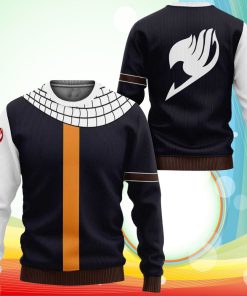 Natsu Dragneel Uniform Fairy Tail Anime Sweater