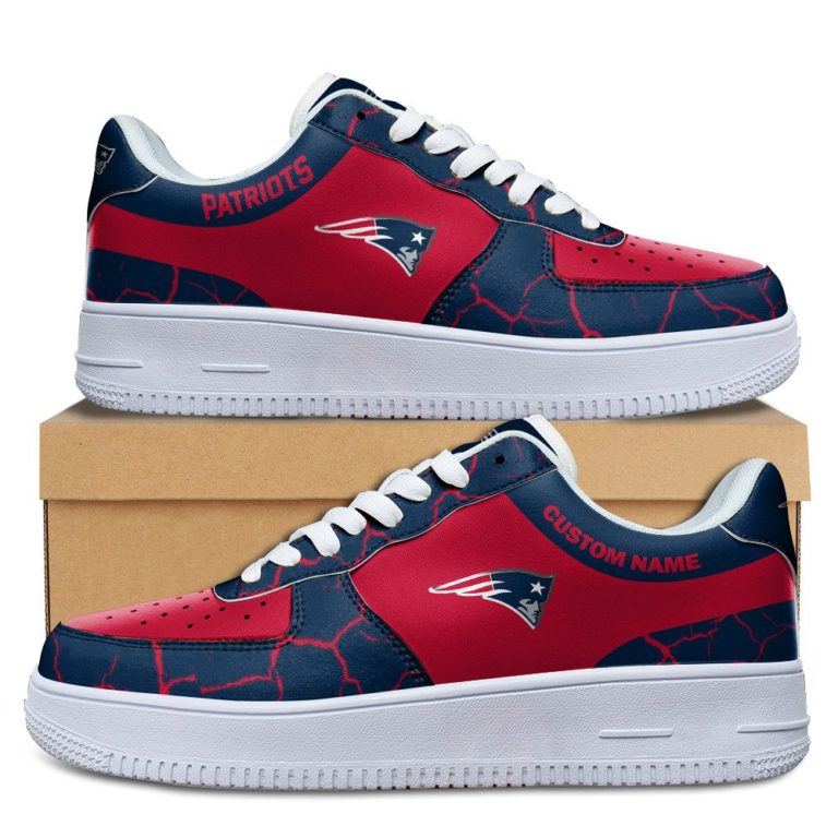 New England Patriots NFL Custom AF1 Sneakes
