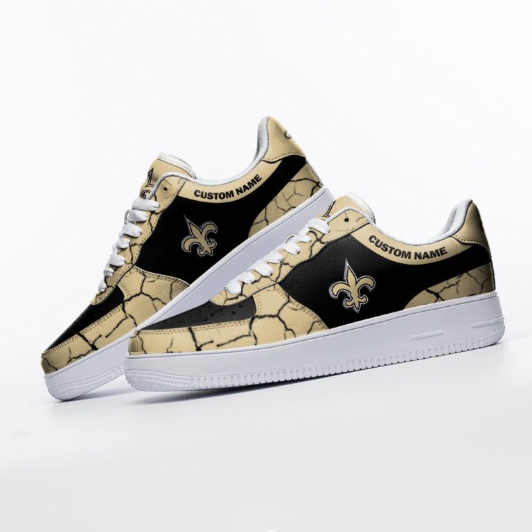 New Orleans Saints NFL Custom AF1 Sneakes