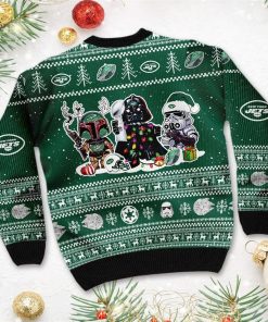 New York Jets Star Wars Ugly Christmas Sweater Darth Vader Boba Fett Stormtrooper RBSWEATSHIRT511 New York Jets Star Wars Ugly Christmas Sweater Darth Vader Boba Fett Stormtrooper RBSWEATSHIRT511