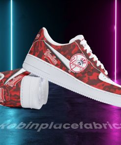 New York Yankees Air Force 1 Shoes – Custom Sneakers 138RB-NAF