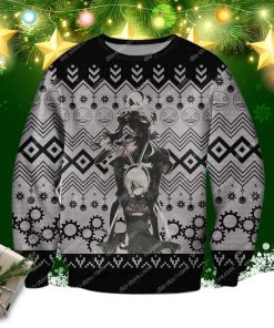 Nier Automata 3d Print Ugly Christmas Sweatshirt