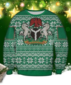 Nigeria Ugly Christmas Sweater, Sweatshirt