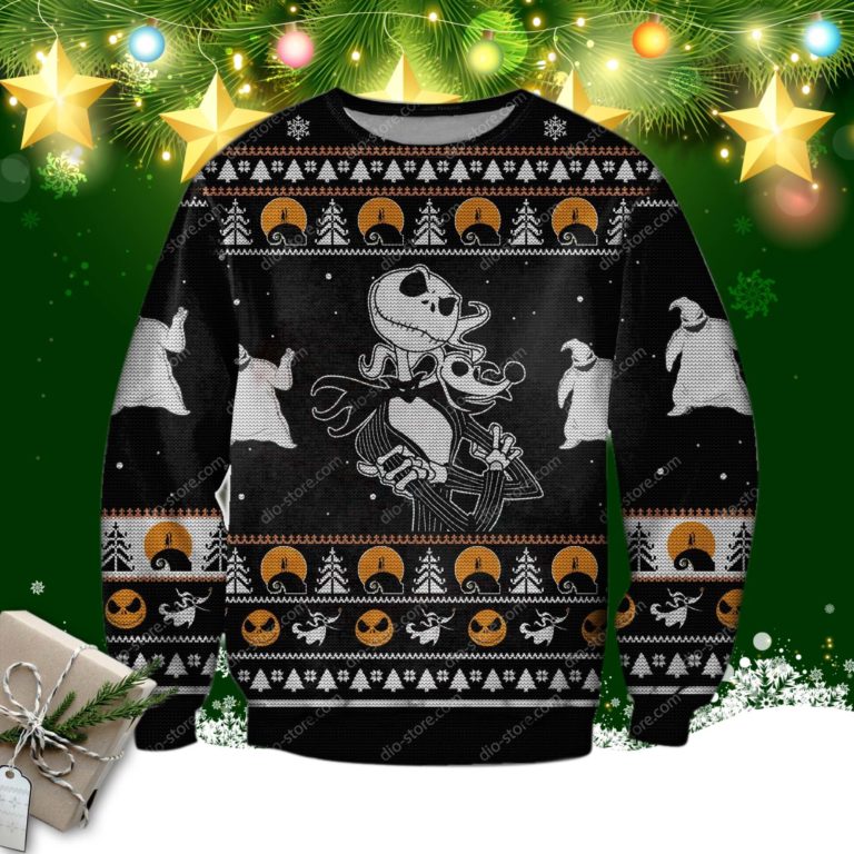 Nightmare Before X’mas 3d Print Ugly Sweatshirt