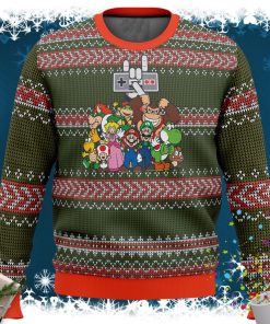 Nintendo Ugly Christmas Sweater Nintendo Ugly Christmas Sweater