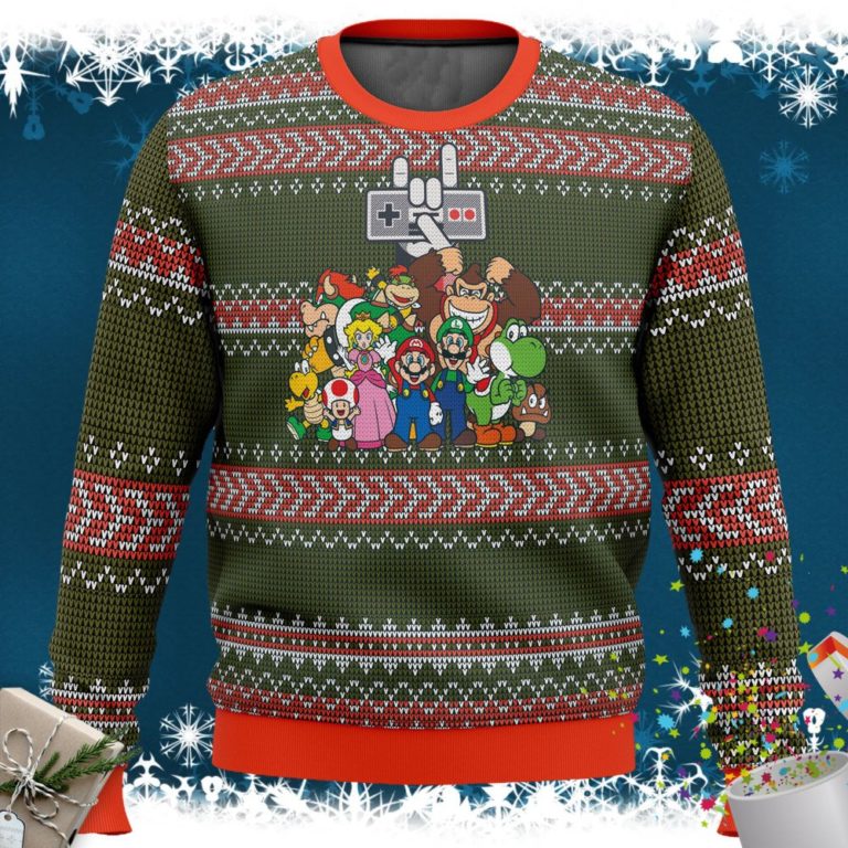 Nintendo Ugly Christmas Sweater
