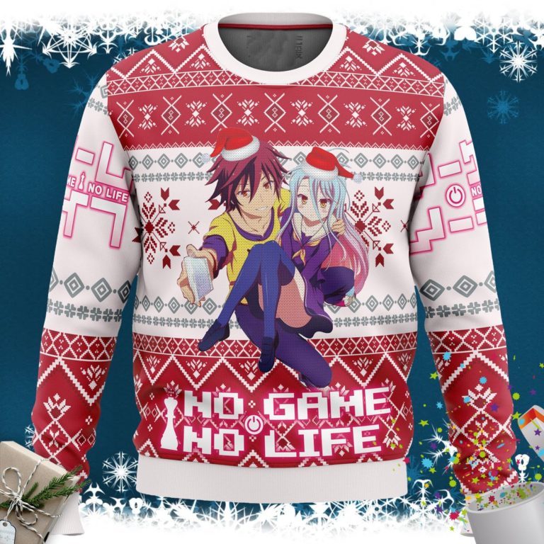 No Game No Life Alt Ugly Christmas Sweater
