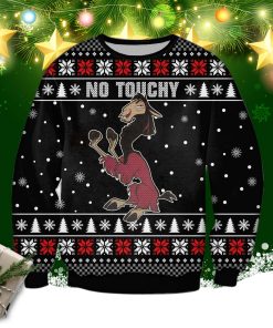 No Touchy 3d Print Ugly Sweater No Touchy 3d Print Ugly Sweater