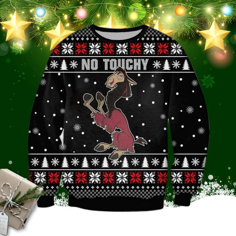 No Touchy 3d Print Ugly Sweater
