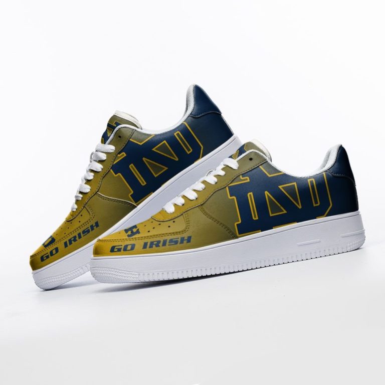 Notre Dame Fighting Irish Custom AF1 Sneakes