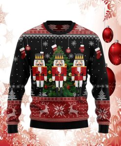 Nutcracker Christmas Tree Ugly Sweater, Sweatshirt