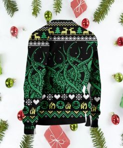 Octopus Cool Christmas Ugly Sweater