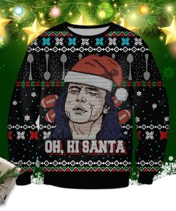Oh Hi Santa Knitting Pattern 3d Print Ugly Sweater Oh Hi Santa Knitting Pattern 3d Print Ugly Sweater