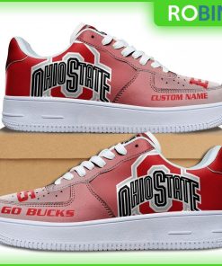 Ohio State Buckeyes Custom AF1 Sneakes