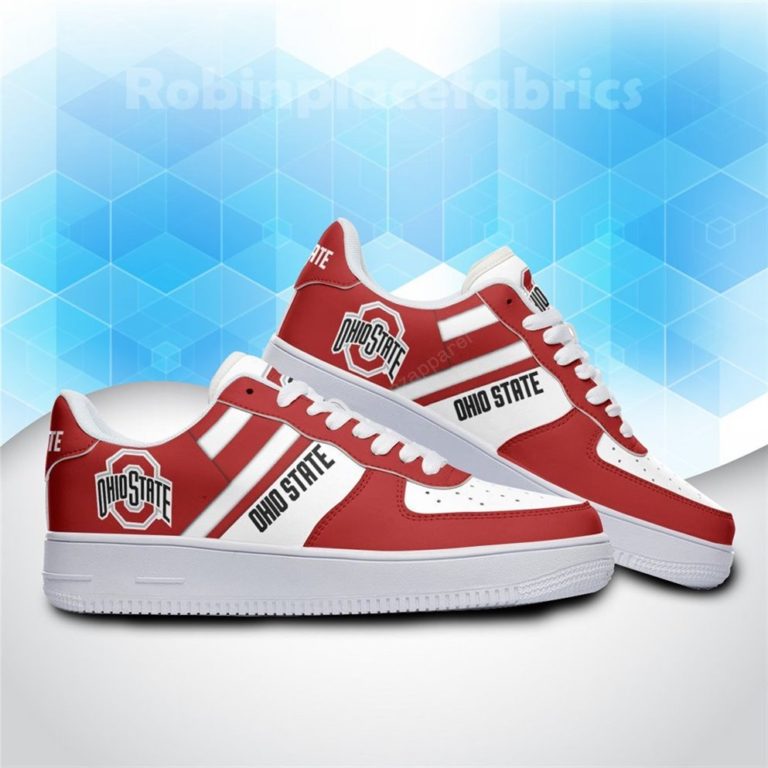 Ohio State Buckeyes Football Air Force 1 Shoes – Custom Sneakers 207RB-NAF