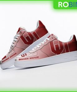 Oklahoma Sooners Custom AF1 Sneakes