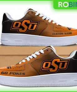 Personalized Oklahoma State Cowboys Custom AF1 Sneakes
