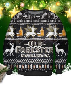 Old Forester Knitting Pattern 3d Print Ugly Sweatshirt