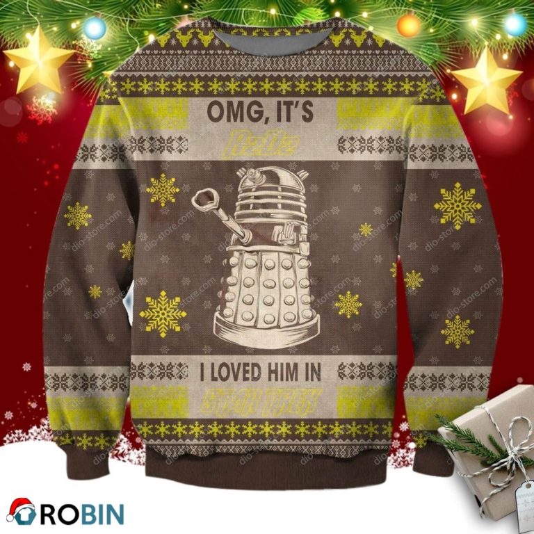 Omg It’s R2d2 I Loved Him In Star Trek Ugly Christmas Sweater
