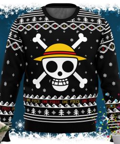 One Piece Straw Hat Pirates Christmas Ugly Christmas Sweater