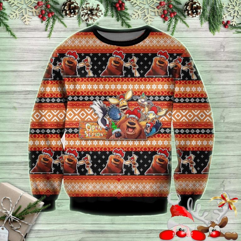 Open Season Ugly Christmas Sweatshirt
