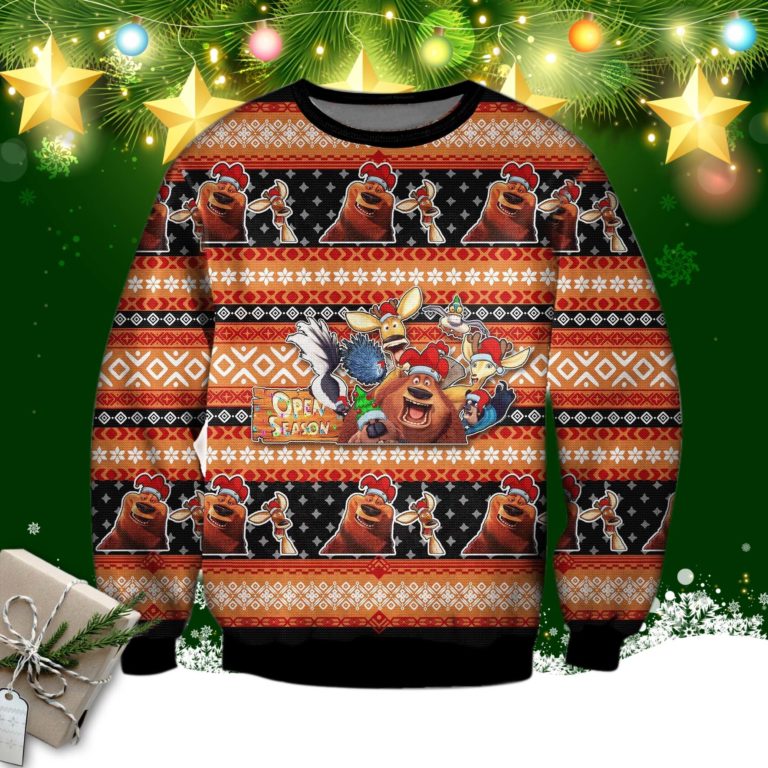 Open Season Ugly Christmas Sweatshirt