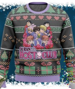 Ouran High School Alt Ugly Christmas Sweater