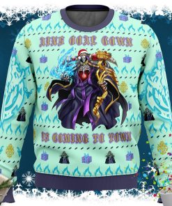 Overlord Ainz Ooal Gown Ugly Christmas Sweater