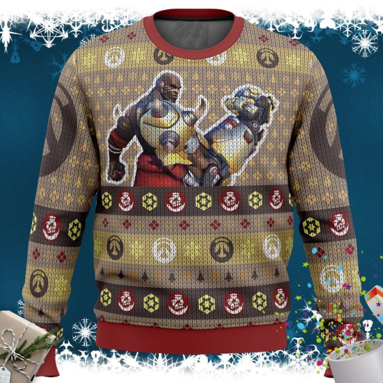 Overwatch Doomfist Ugly Christmas Sweater