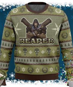 Overwatch The Reaper Ugly Christmas Sweater