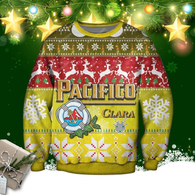 Pacifico Clara Knitting Pattern 3d Print Ugly Sweatshirt
