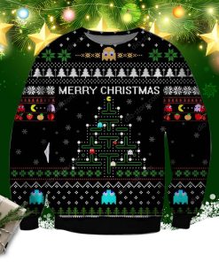 Pacman Knitting Pattern 3d Print Ugly Christmas Sweater